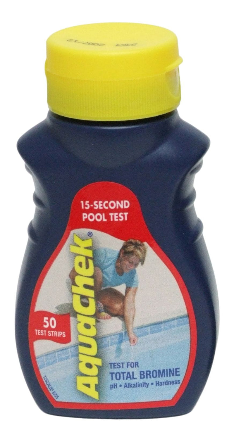 Aquarius Stabilized Pool & Spa Bromine Test Strips, Red C4