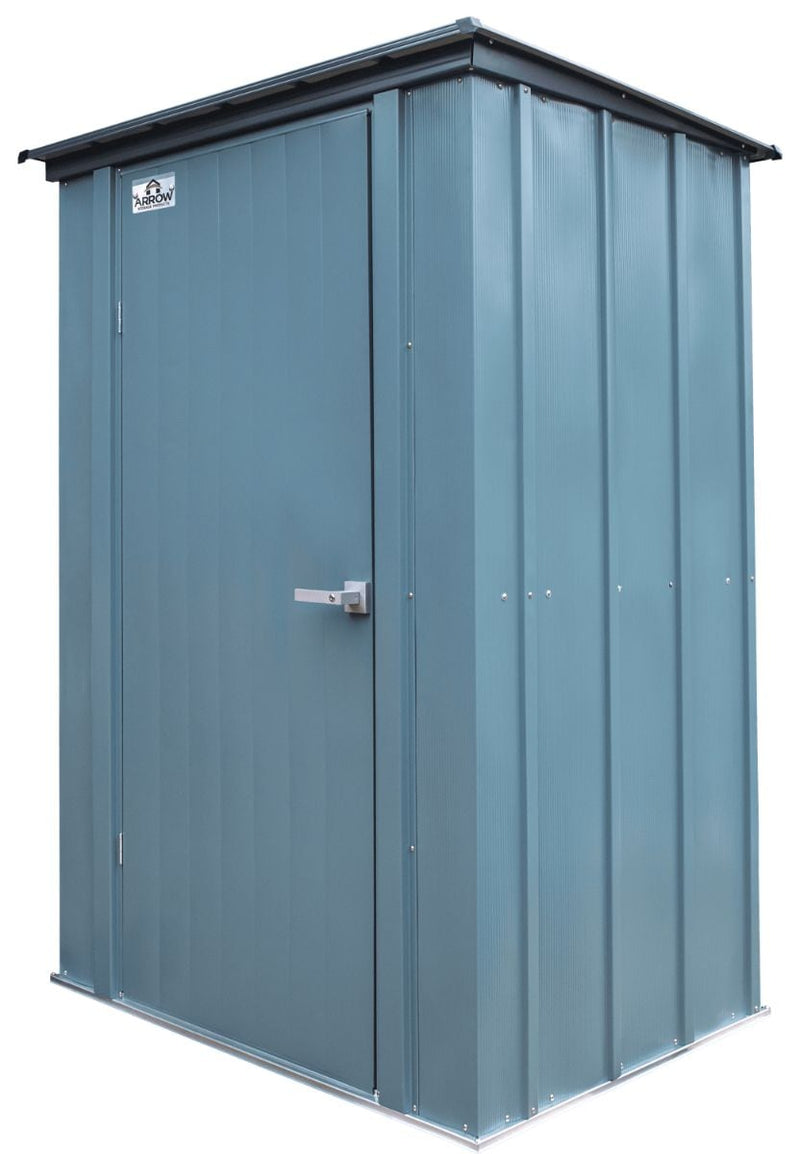 Arrow Spacemaker 4x3-ft Juniper Berry Lockable Patio Shed K1