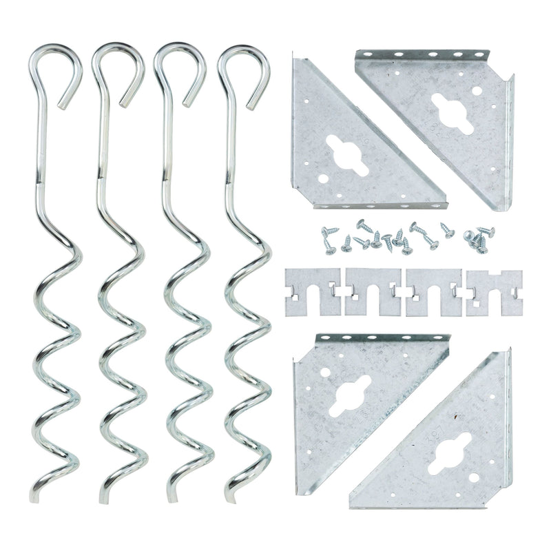 Arrow Steel Earth Anchor Kit with 15-in Corkscrews P2