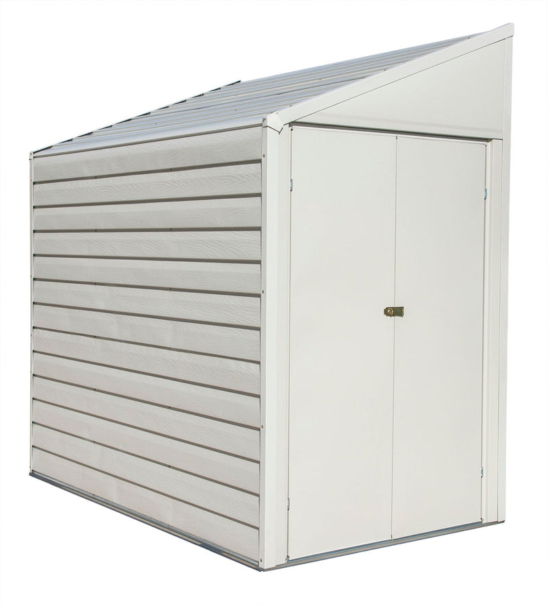Arrow Yardsaver Electro Galvanized Steel Storage Shed, 4-ft x 7-ft Y1
