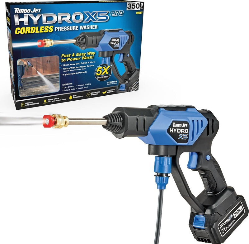 As Seen On TV TurboJet Cordless Pressure Washer S0