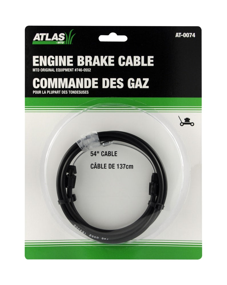 Atlas Lawnmower Engine Replacement Brake Cable, 54-in N1