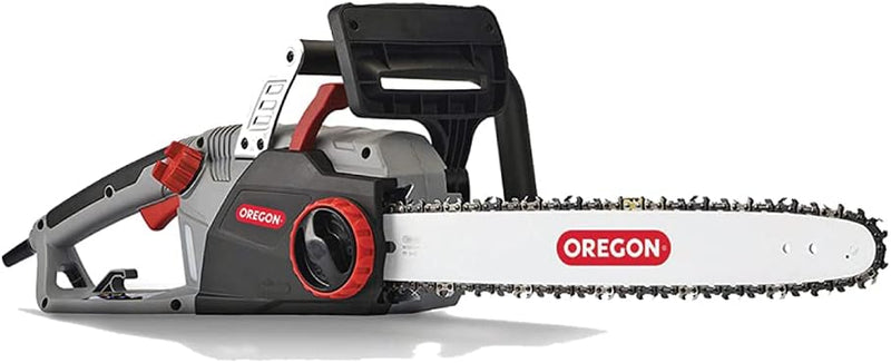 18-inch 15 Amp Self-Sharpening Corded Electric Chainsaw, with Integrated Self-Sharpening System (PowerSharp), 120V, Grey, Black W6