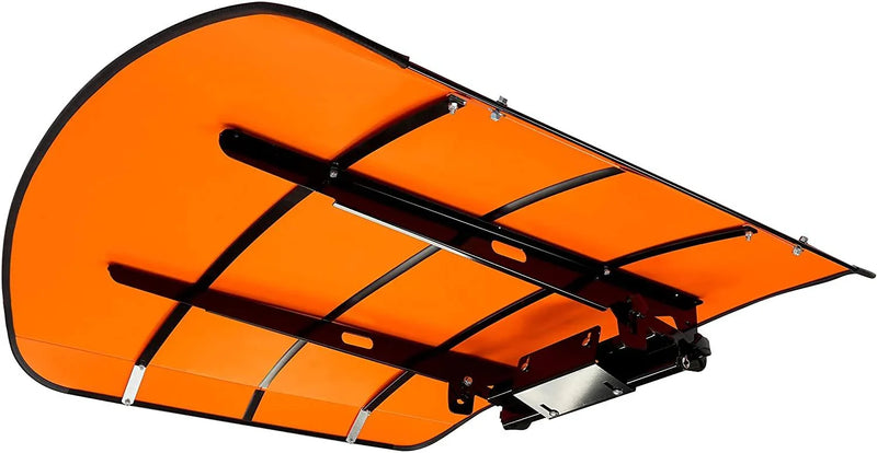 Tractor Canopy Orange Compatible with All ROPS 48 X 52 Equipped Tractors with a 2 x 2 or 2 x 3 ROPS (Will Add About 4 to The Height of The Tractor) Tractor Sun Canopy Sunshade A3
