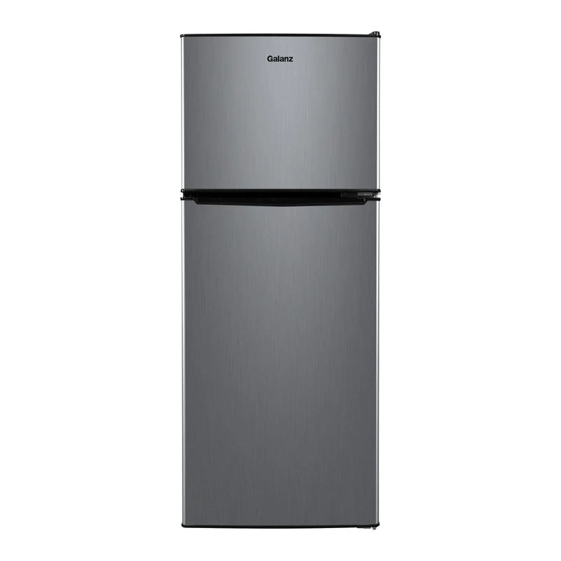 4.6. Cu ft Two Door Mini Refrigerator with Freezer, Stainless Steel M5