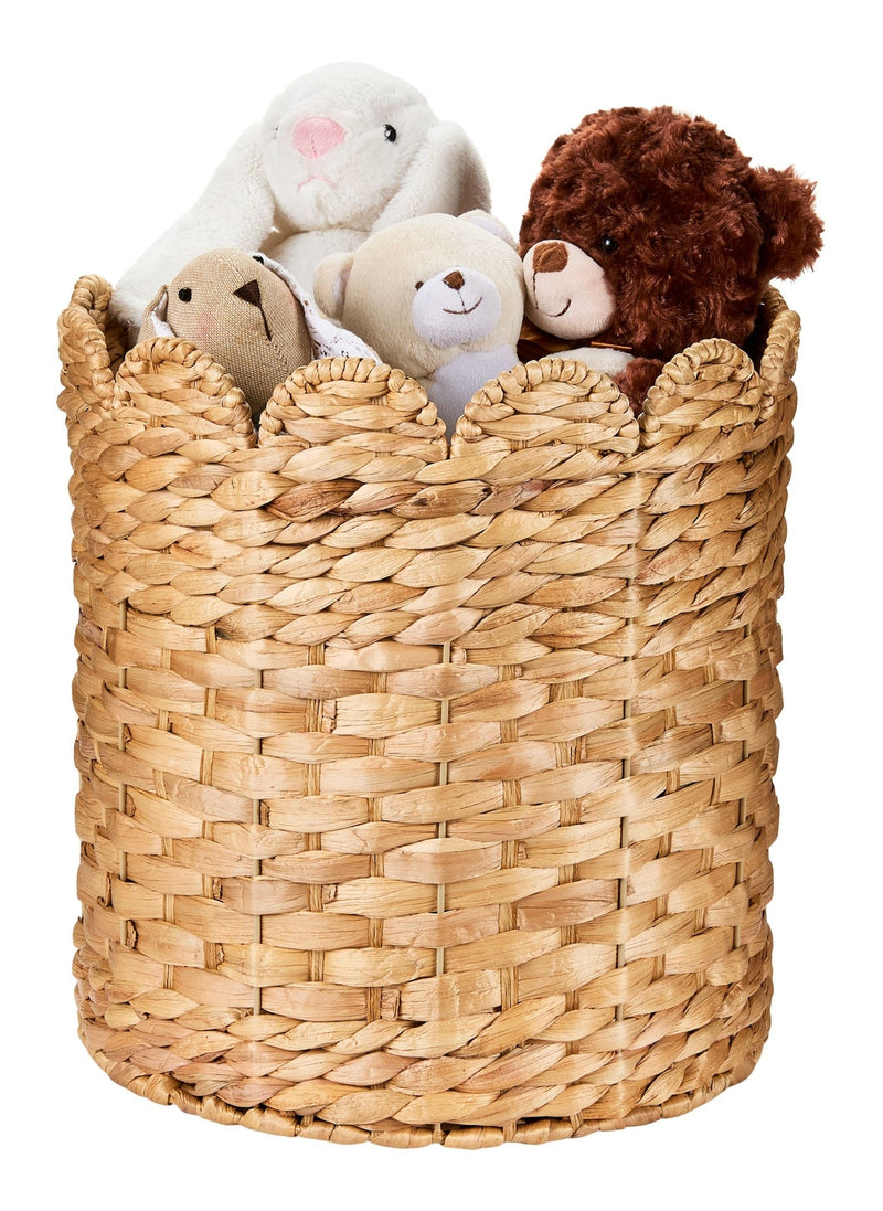 Canvas Sadie Woven Tall Water Hyacinth Storage Basket C7