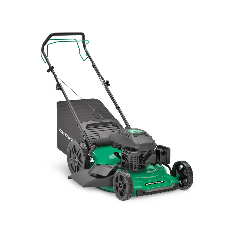Certified 174cc 3-in-1 Gas Engine RWD Walk Behind Self-Propelled Lawn Mower, 22-in V6