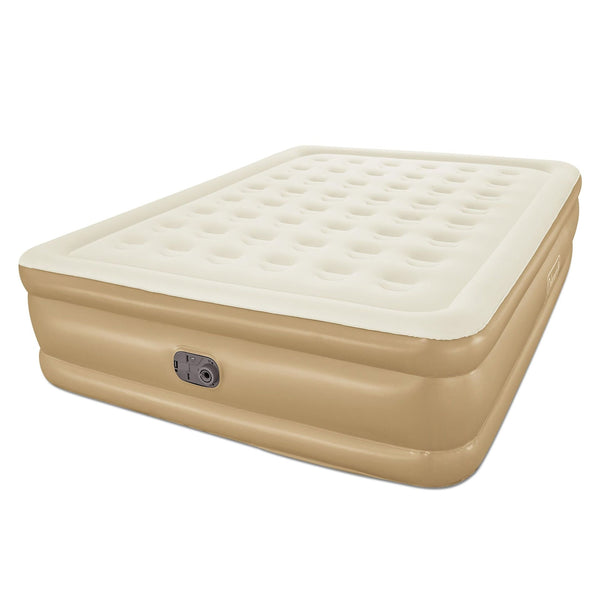 Coleman GuestRest Double-High Airbed, Air Mattress with Pump, Queen S8