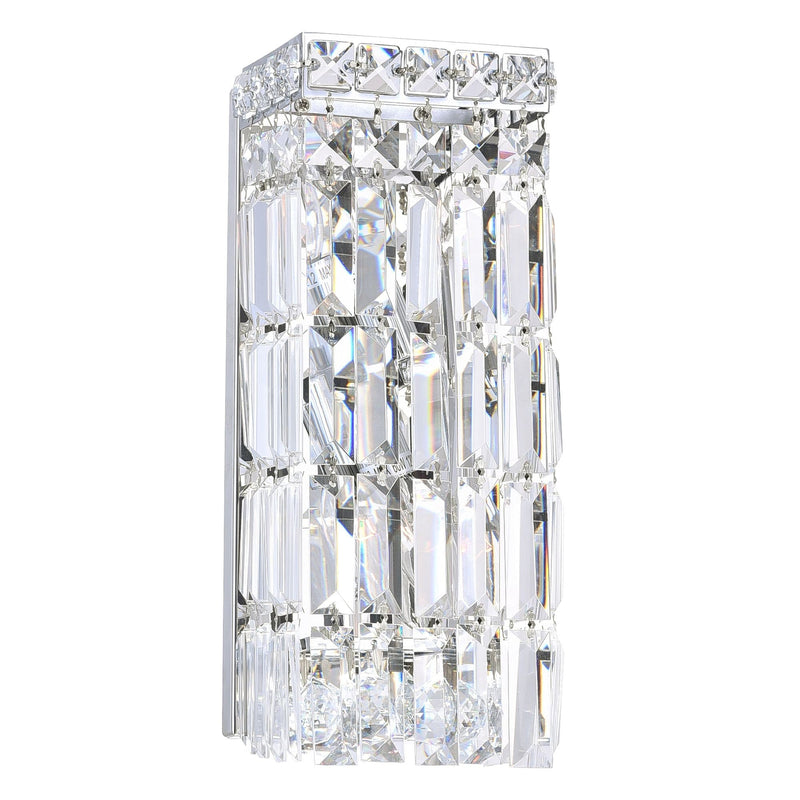 CWI Lighting Colosseum Bathroom Sconce, Chrome T2