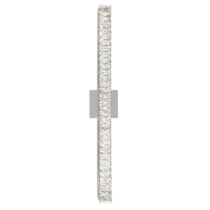 CWI Lighting Milan LED Vanity Light, Chrome, 32-in O3
