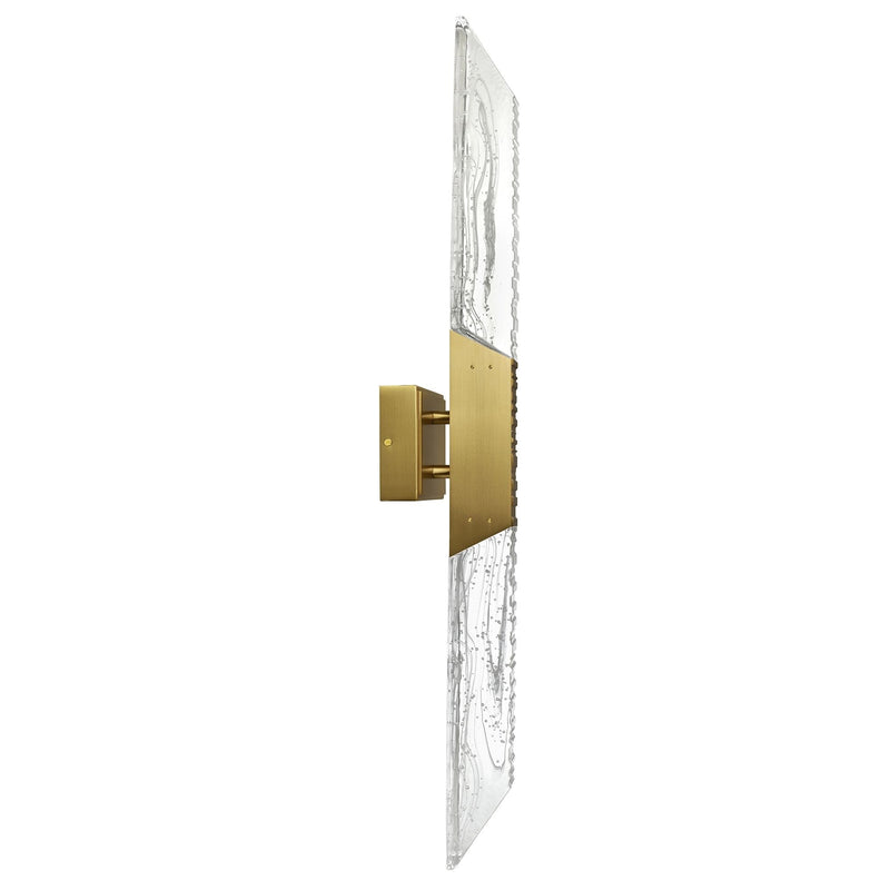CWI Lighting Petra Integrated LED 36in Brass Vanity Light H4