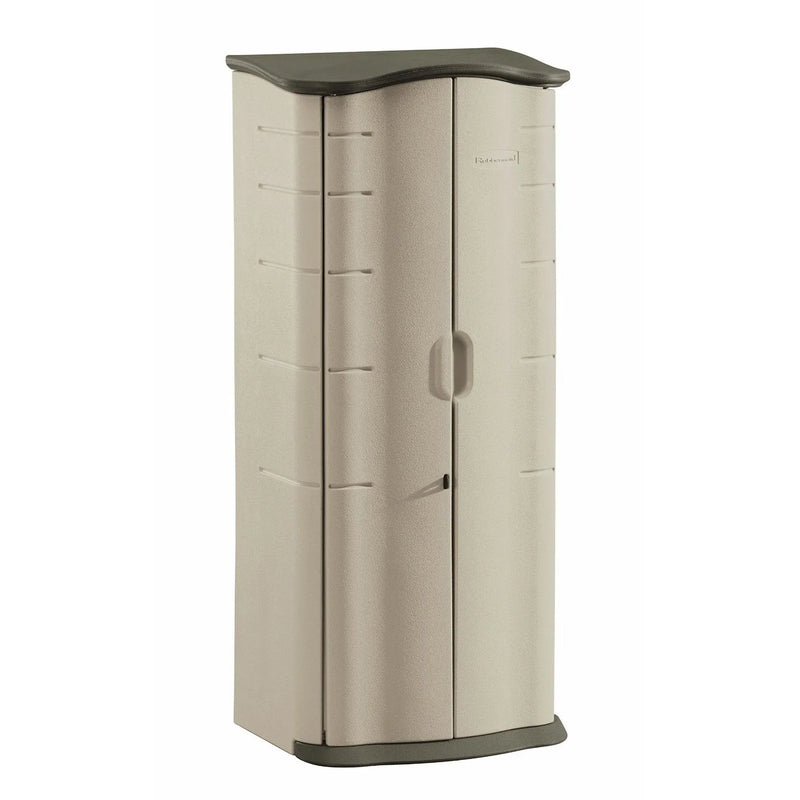 Vertical Resin Weather Resistant Outdoor Storage Shed S2