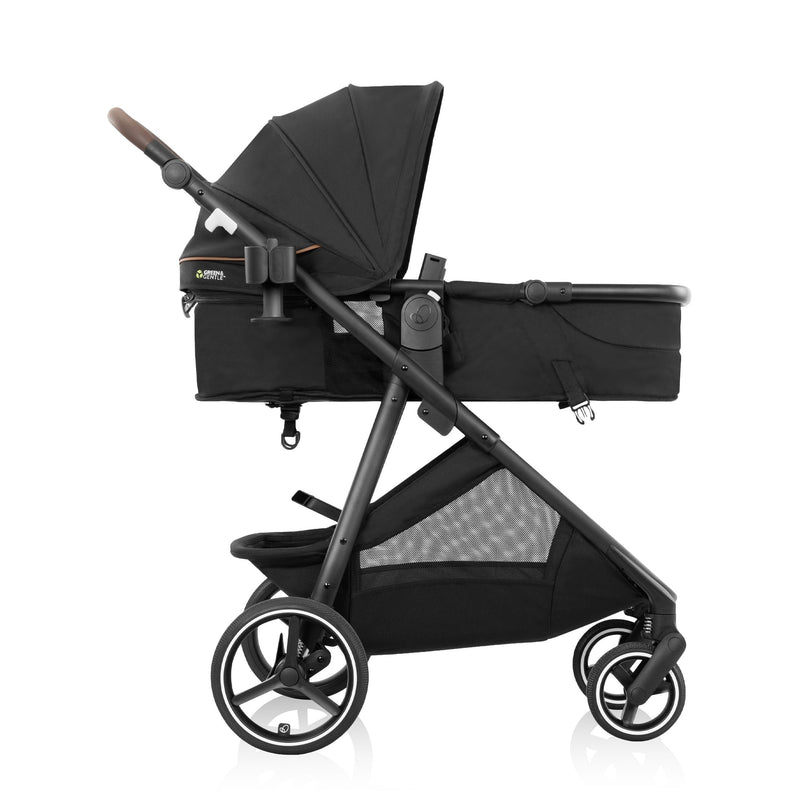 Evenflo Shyft Intuiti+ Stroller withGreen and Gentle Black Q2