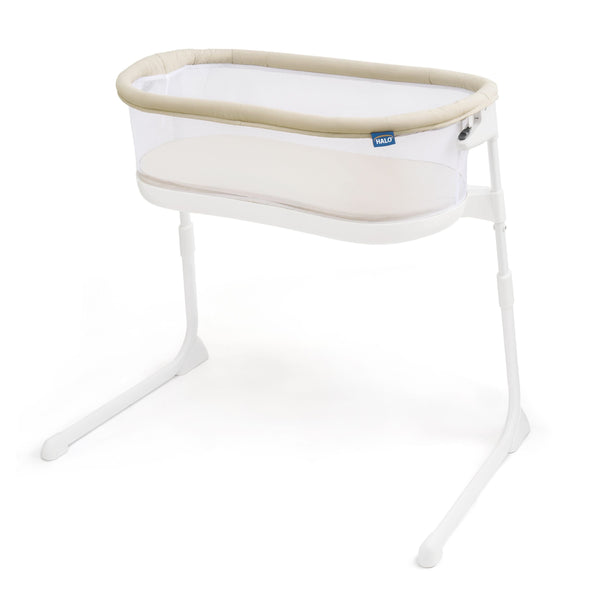 Halo Bassinest Lite Portable Bedside Sleeper, White V1