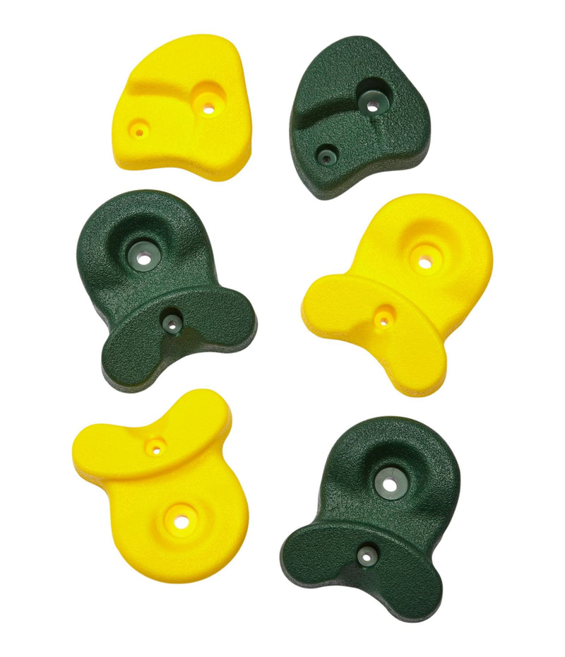 KidKraft Outdoor Swingset Accessory Climbing Holds/Grips/Rocks, 6-pk, Ages 3-10 O4