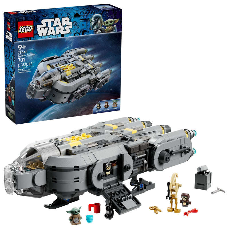 LEGO Star Wars: The Mandalorian and Grogu Anzellan Starship - 75445, 700-pcs, Ages 9+ O7