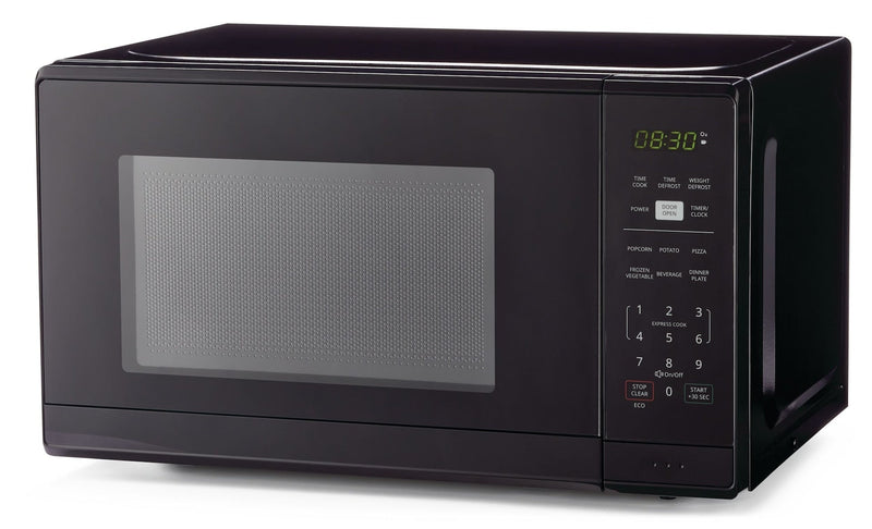 MASTER Chef Countertop Microwave, 700 W, Black, 0.7-cu-ft D2