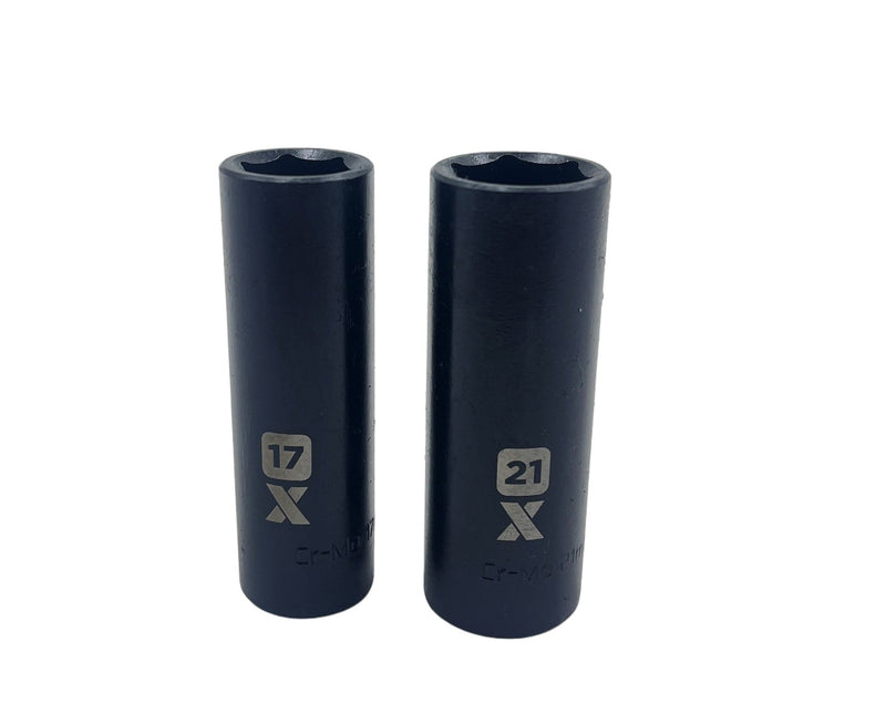 MAXIMUM 1/2-in Drive Professional Grade Impact Sockets Set, 18-pc, Metric X3