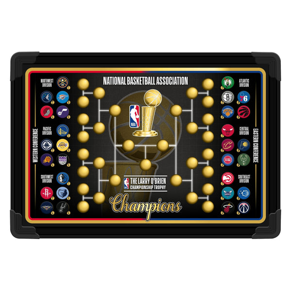 NBA Standing Magnetic Board for Fans, Includes 30 Team Magnets E9
