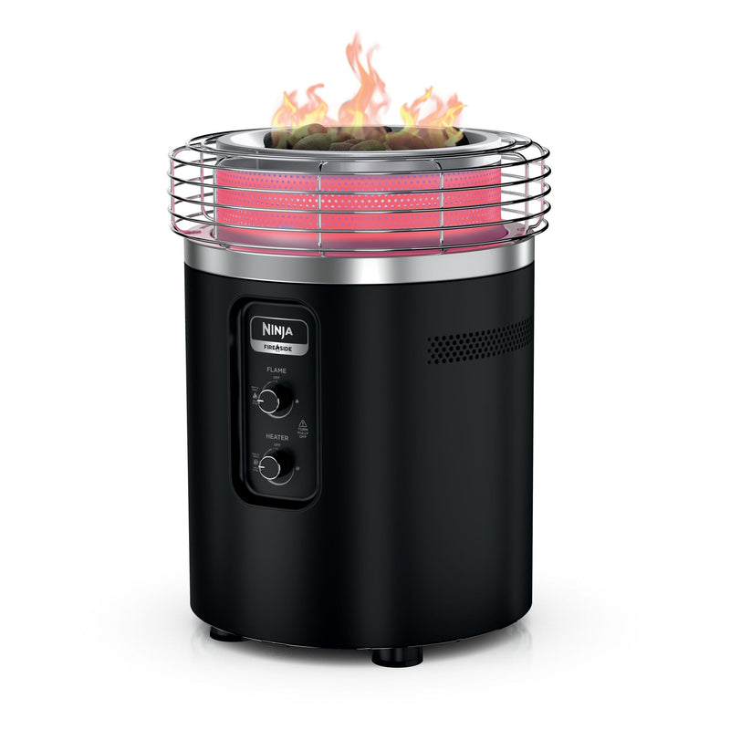 Ninja Fireside 360 Smokeless Outdoor Propane Patio Heating System & Fire Pit, 80,000 BTUs N4