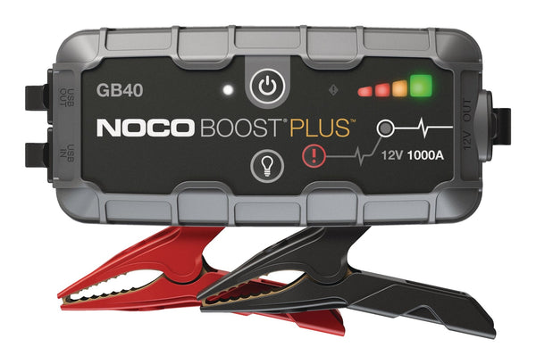 NOCO GB40 Boost Plus Booster Pack/Jump Starter, 1000-Amp, 12V N5