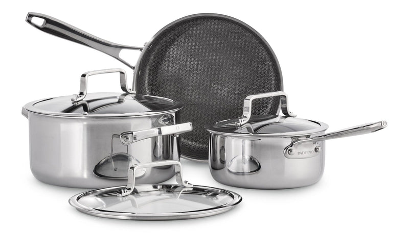 Paderno PFOA-Free Hybrid Clad Cookware Pot Set, 6-pc X7