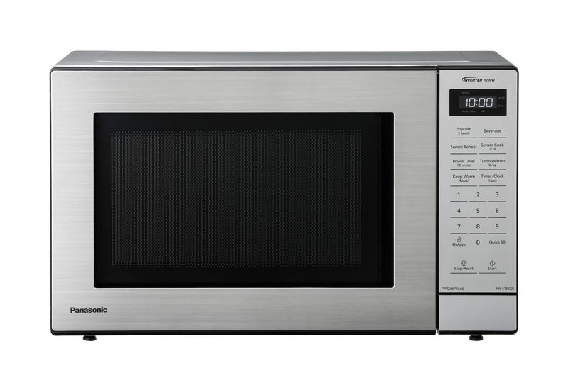 Panasonic Genius High Power Microwave Oven with Inverter, Touchpad Controls, 1200W, 1.2-cu.ft., Stainless Steel S8