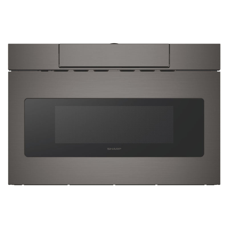 Sharp Black Stainless Steel Microwave Drawer Oven, 24-in G7