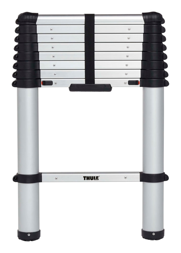 Thule Van Ladder, Extendable with Storage Bag, Silver, 8.5-ft W5