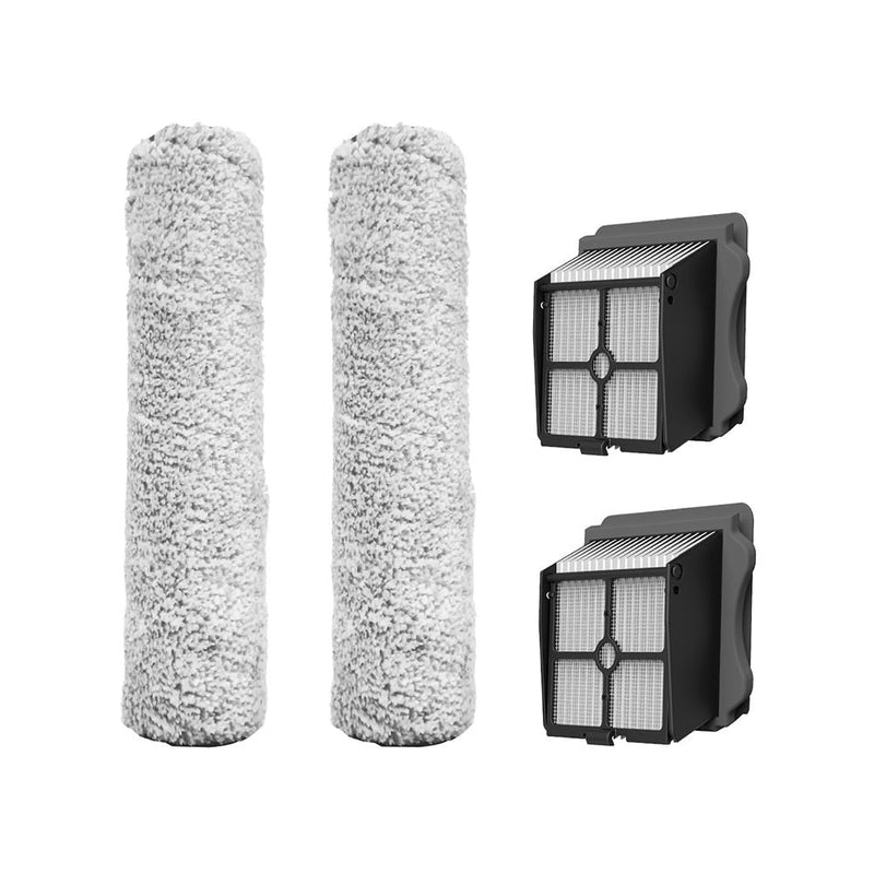 Tineco iFloor 3/Floor One S3 Vacuum Brush Roller Replacement Kit with 2 HEPA Filters S8
