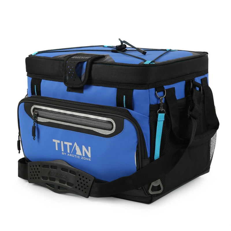 Titan by Arctic Zone 30 Can Zipperless Hardbody Cooler, Blue M5