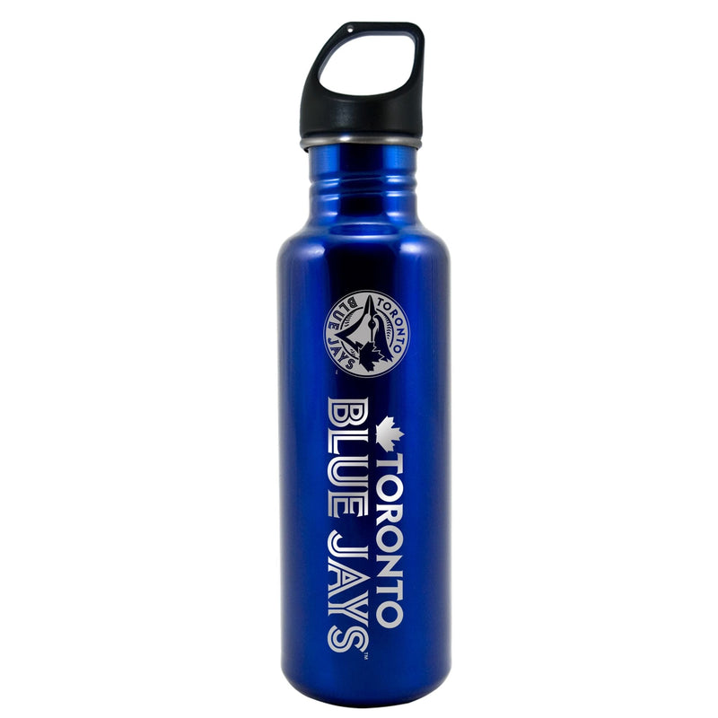 Toronto Blue Jays Stainless Steel Travel Water Bottle For MLB Baseball Fans/Collectors, 26-oz M3
