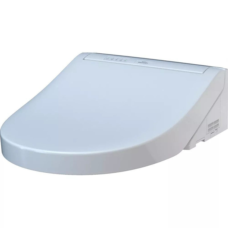 TOTO WASHLET C5 Electronic Bidet Toilet Seat with PREMIST and EWATER+ Wand Cleaning, Round, Cotton White T0