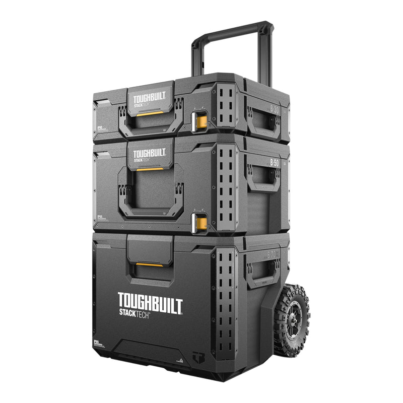 ToughBuilt StackTech Tool Box Storage System Set, IP65 Rated, 3-pc Z3