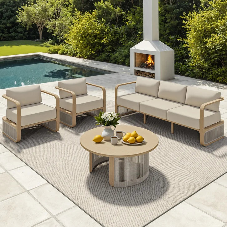 Tribeca 4-piece Patio Conversation Set T2