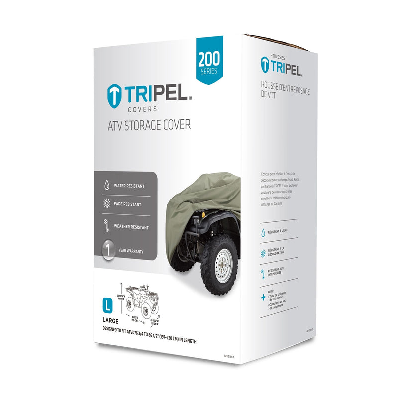 Tripel Waterproof ATV Storage Cover, Large T4
