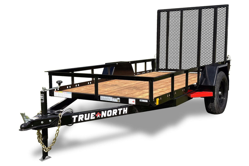 True North 60-in x 10-ft Landscape Utility Trailer with Ramp Gate M2