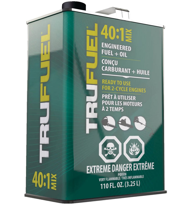 TruFuel 40:1 Pre-Mixed Fuel & Oil for 2-Cycle Engines, 3.25-L M1