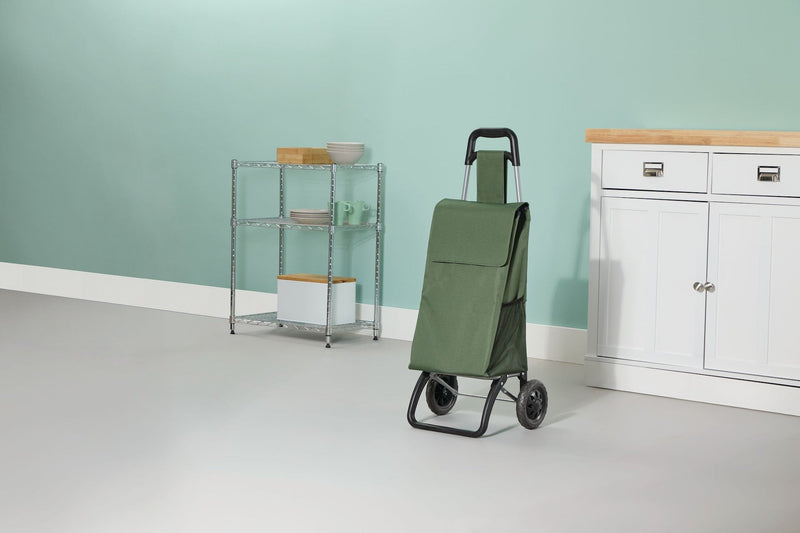 Type A 2-Wheel Shopping Cart, Holds Up to 33-lb L1