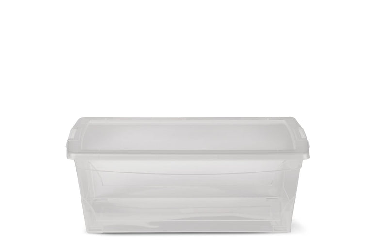 type A Clarity Transparent Storage Box with Lid, 9-L P3
