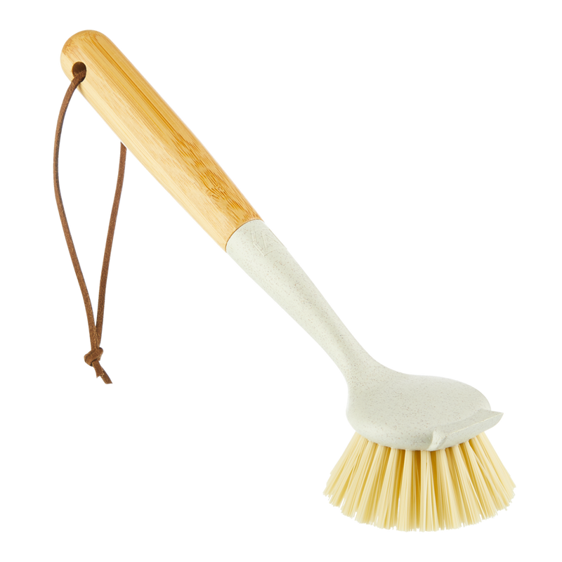 type A Dish Brush with Built-in Scraper R4