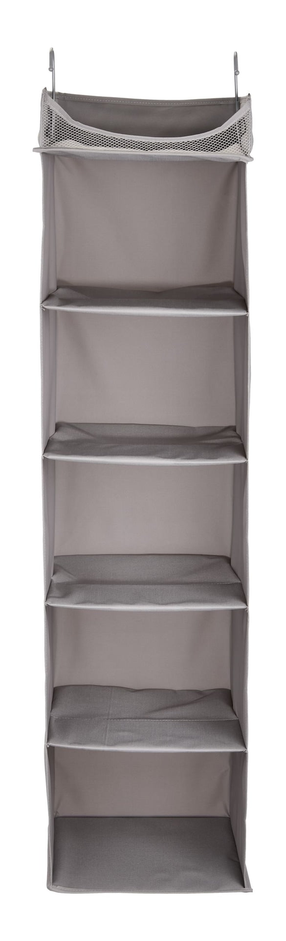 type A Ease 8-Shelf Hanging Closet Organizer, Grey A7