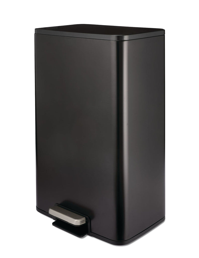 Type A Marina Rectangular Step Refuse Container, Various Colours 50-L Q9
