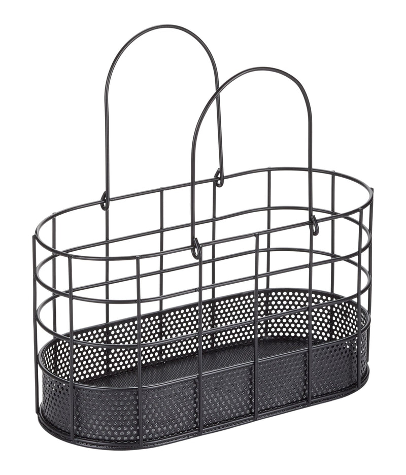 Type A Metal Shower Caddy for Storage/Carrying, Black A7