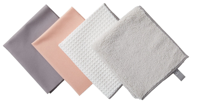type A Microfibre Cloths, Assorted, 8-pk B5