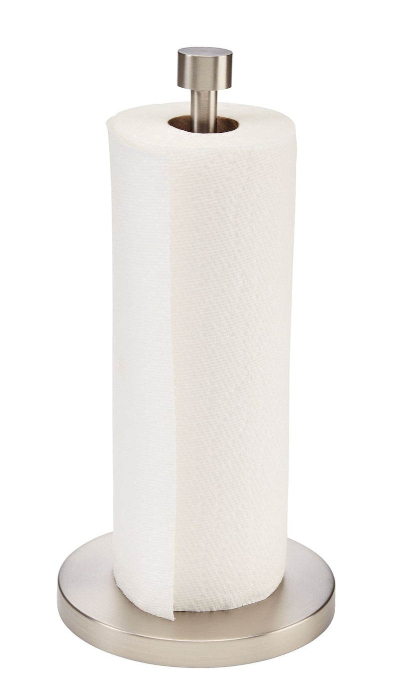 Type A Radiant Stainless Steel Upright Kitchen Countertop Paper Towel Holder with Weighted Base A2