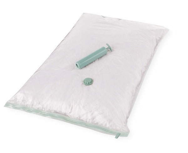 type A Reusable Vacuum Seal Storage Bag with Pump, Large, 6-pk F2