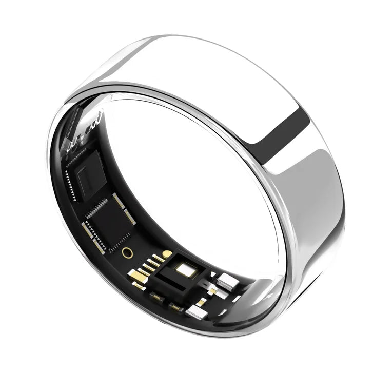 Ultrahuman Ring AIR with 2 Year Ultrahuman X Membership Bundle, Space Silver K7