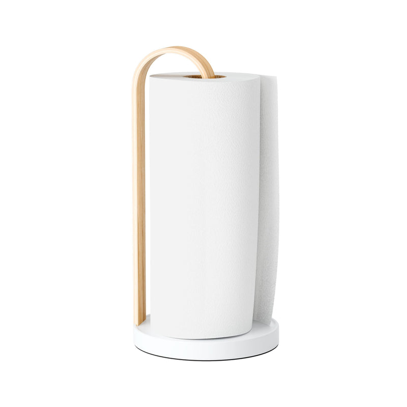 Umbra Bellwood Paper Towel Holder with Weighted Metal Base U3