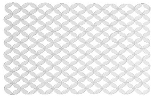 Umbra Meridian Plastic Kitchen Sink Protector Mat/Liner, Clear, 12 x 16-in R4